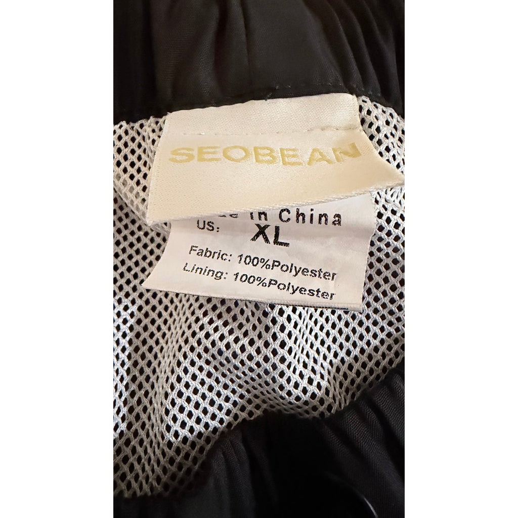 Seobean Men's 3" Inseam Swim Trunks Black Size XL NWOT