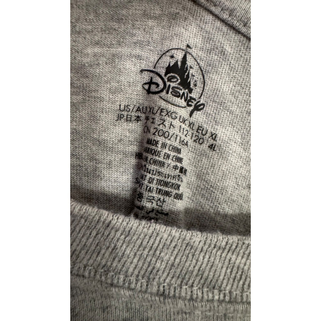 Disney Parks Mickey Mouse 4-Parks Map Long Sleeve Shirt Adult XL WDW