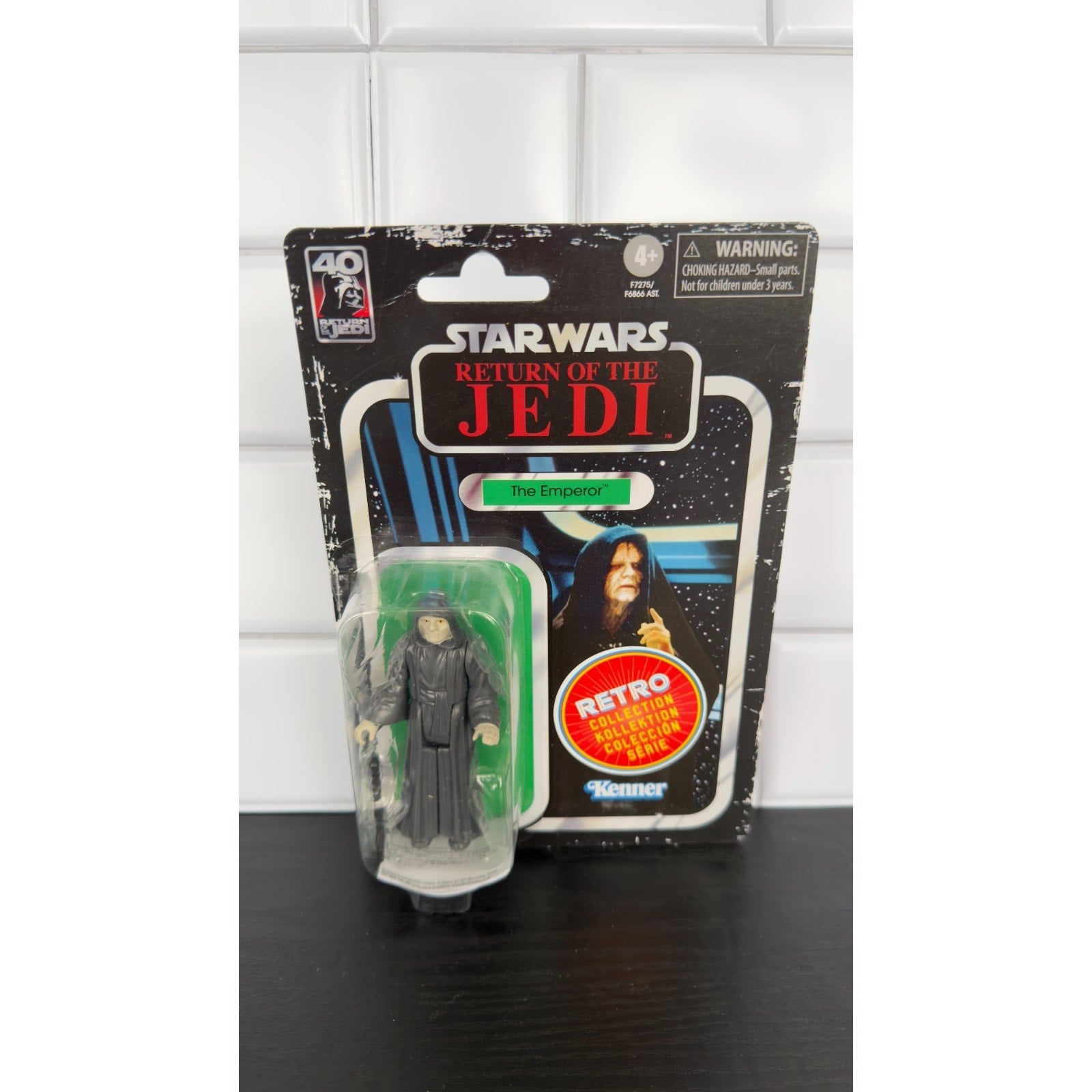 Star Wars Retro Collection Emperor Palpatine 40th Anniversary Action Figure NEW