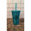 Starbucks Summer 2023 Blue Splash Chrome Studded Tumbler – NEW