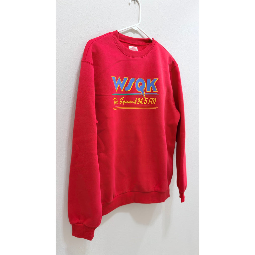 NWT Netflix Stranger Things x Primark WSQK Radio Crewneck - Size M