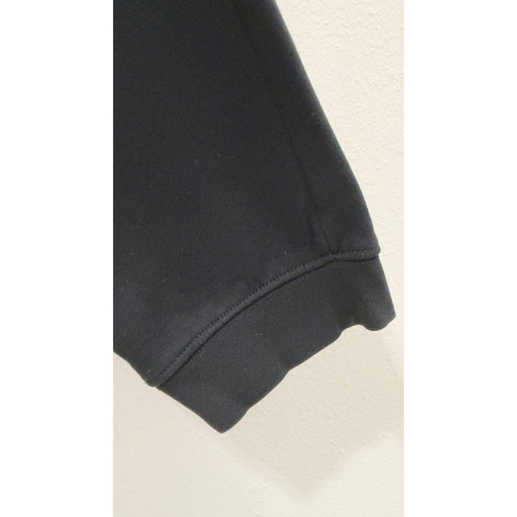 H&M Mens Regular Fit Fleece Joggers Sweatpants Black Drawstring Large