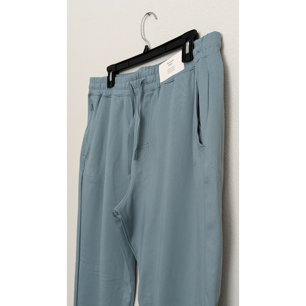 Hollister Relaxed All-Day Taper Pants - Dusty Teal / Gray - Adult Large NWT