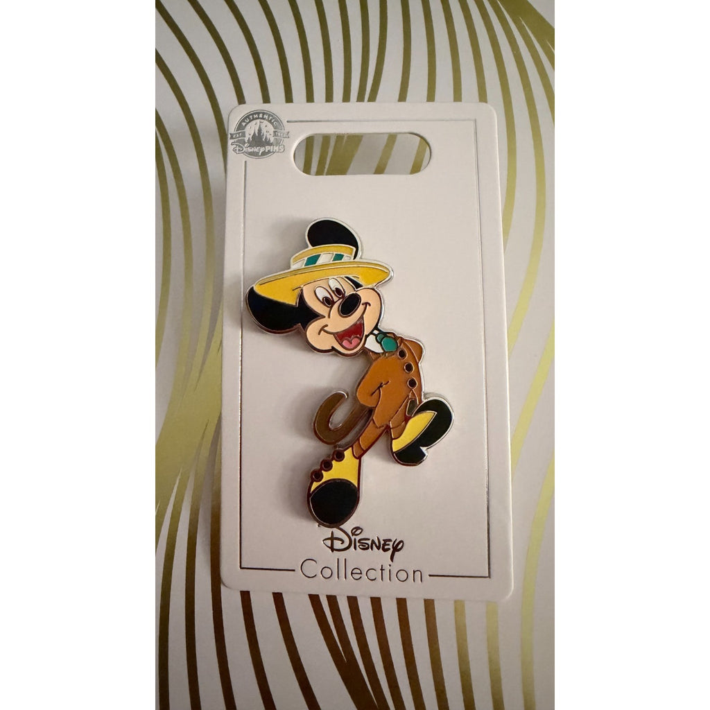 Disney Parks Minnie Mouse Glitter Polka Dot Bow Icon Pin - Brand New