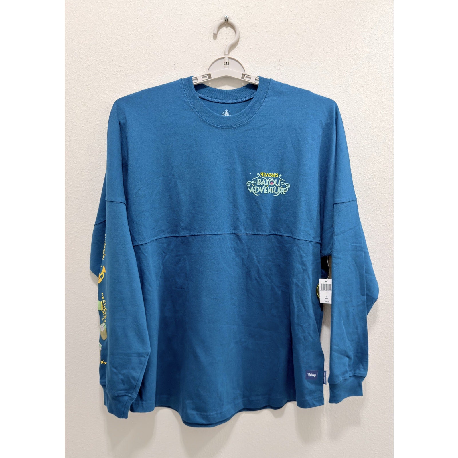 Disney Parks Tiana’s Bayou Adventure Spirit Jersey Adult Large NWT