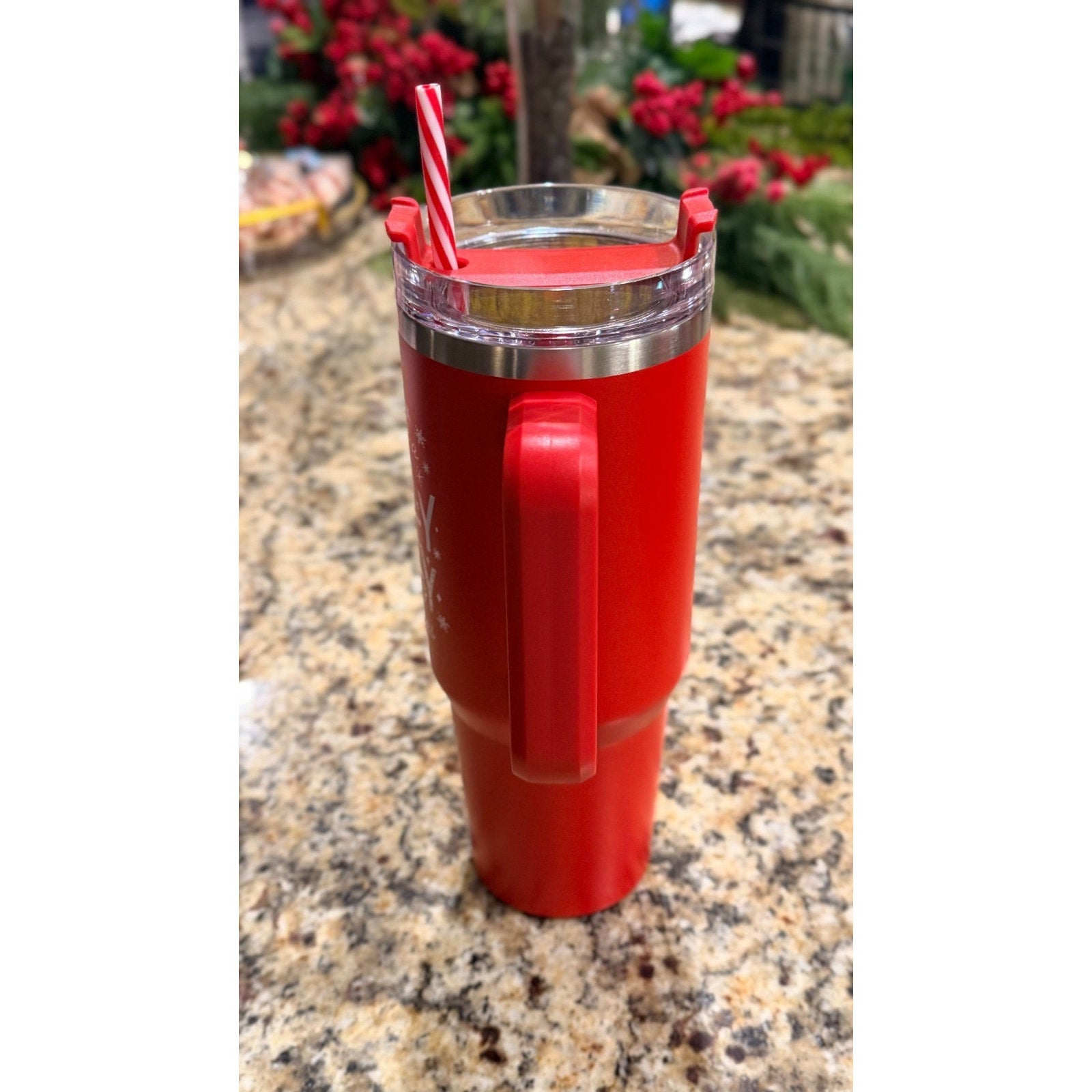 NWT Dolly Parton "I Love Dolly" Pink Christmas 2025 Tumbler — 40oz