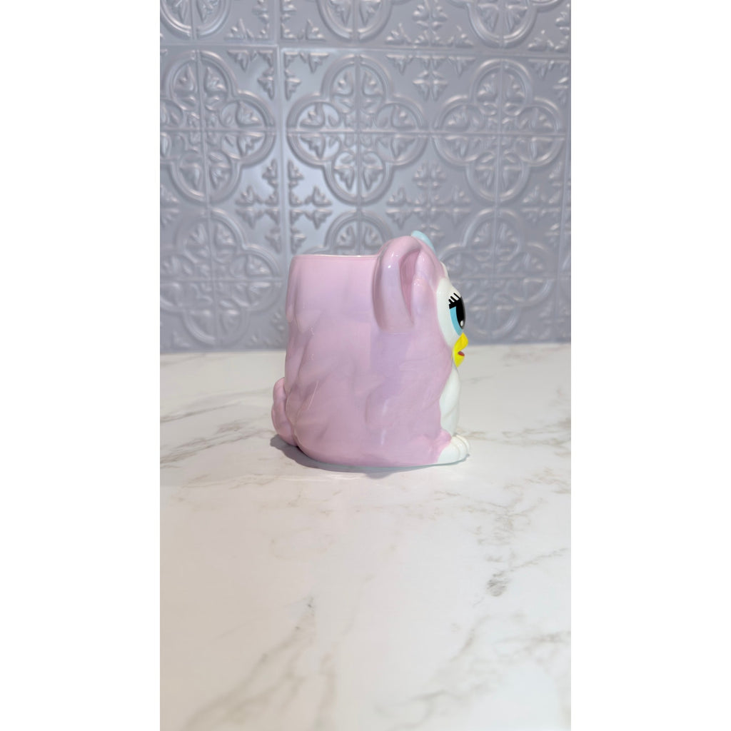 Furby Pink 3D Sculpted Ceramic Mug by Silver Buffalo – 20 oz Mug NEW
