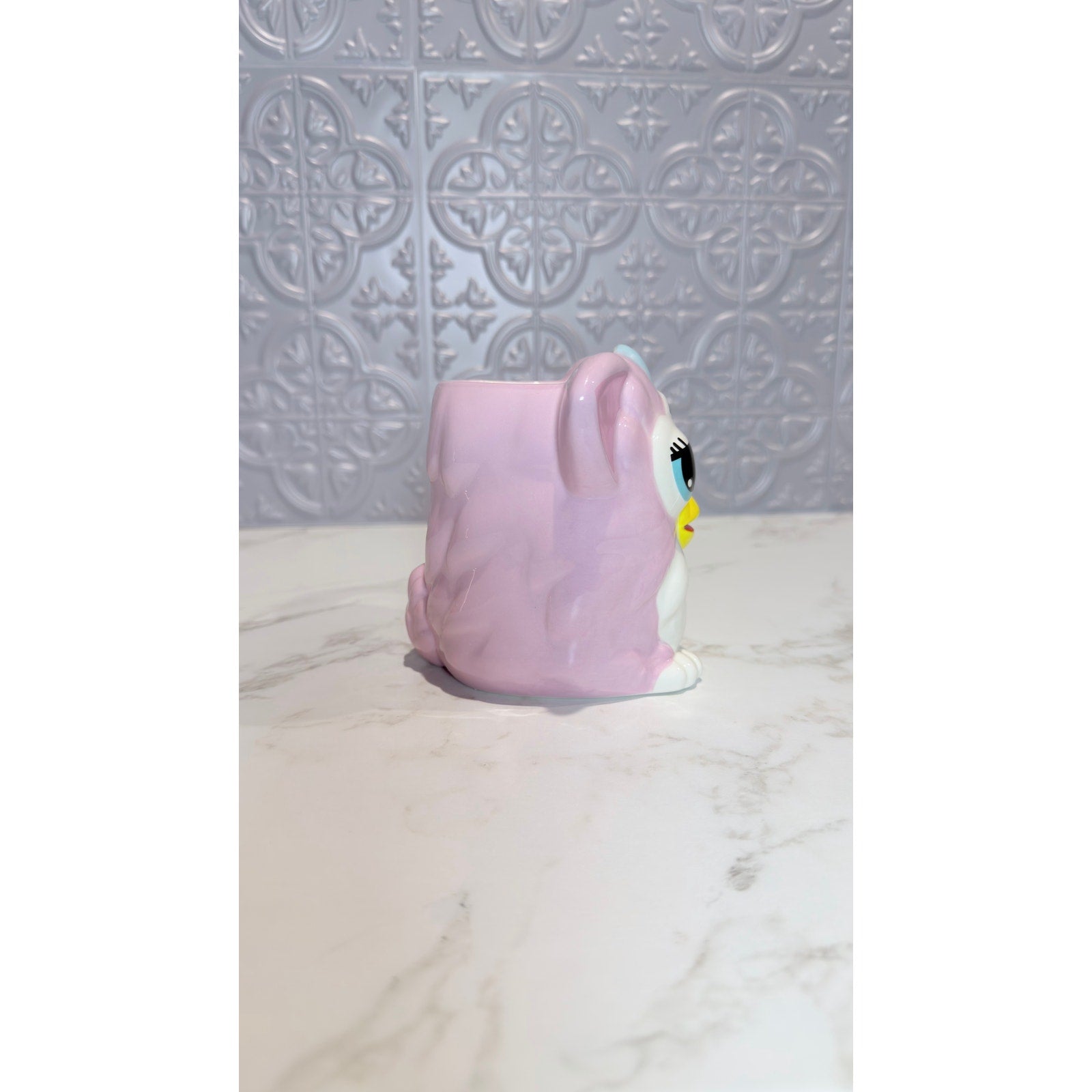 Furby Pink 3D Sculpted Ceramic Mug by Silver Buffalo – 20 oz Mug NEW