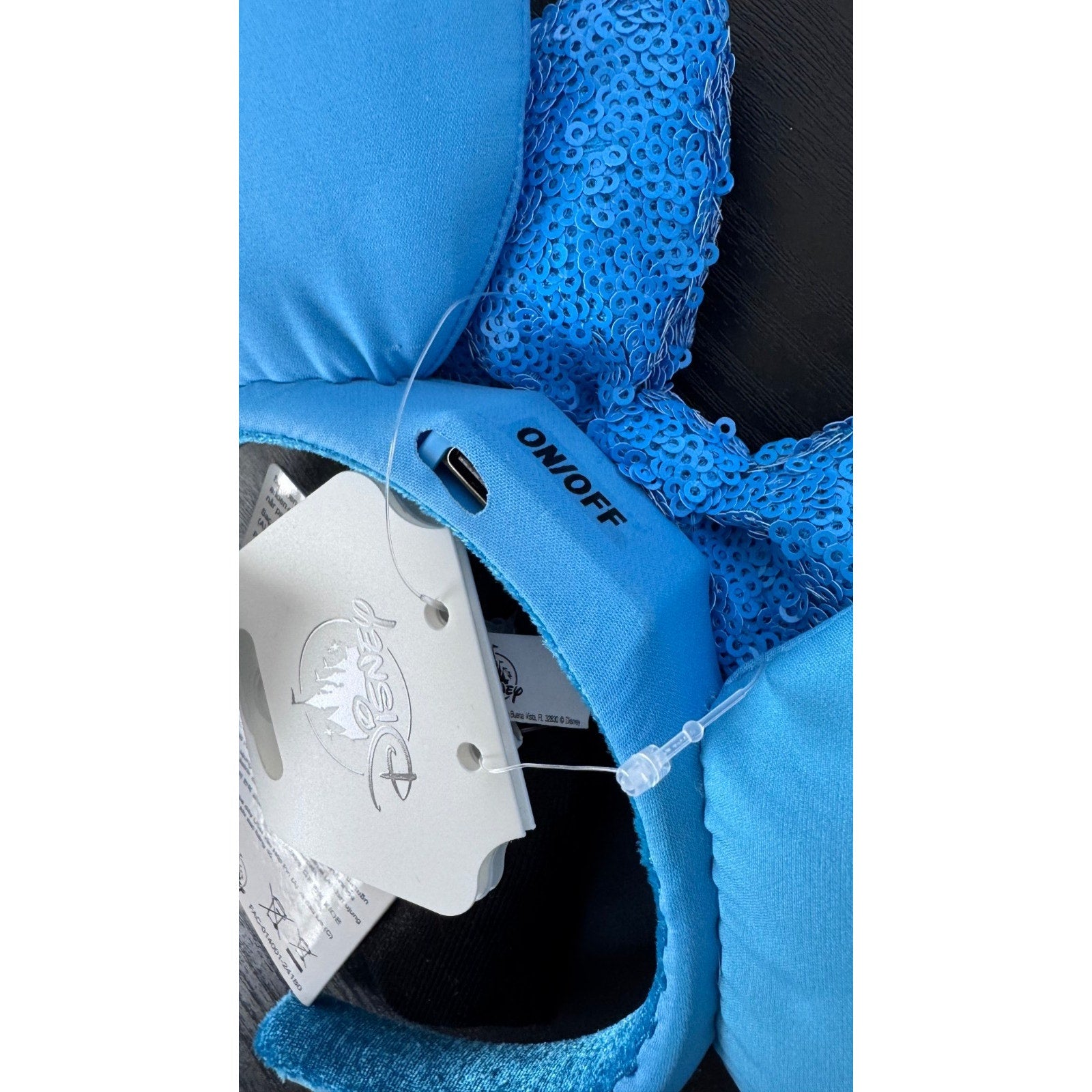 Disney Parks Loungefly Hanukkah Light-up Backpack & Light-up Ears Headband NWT