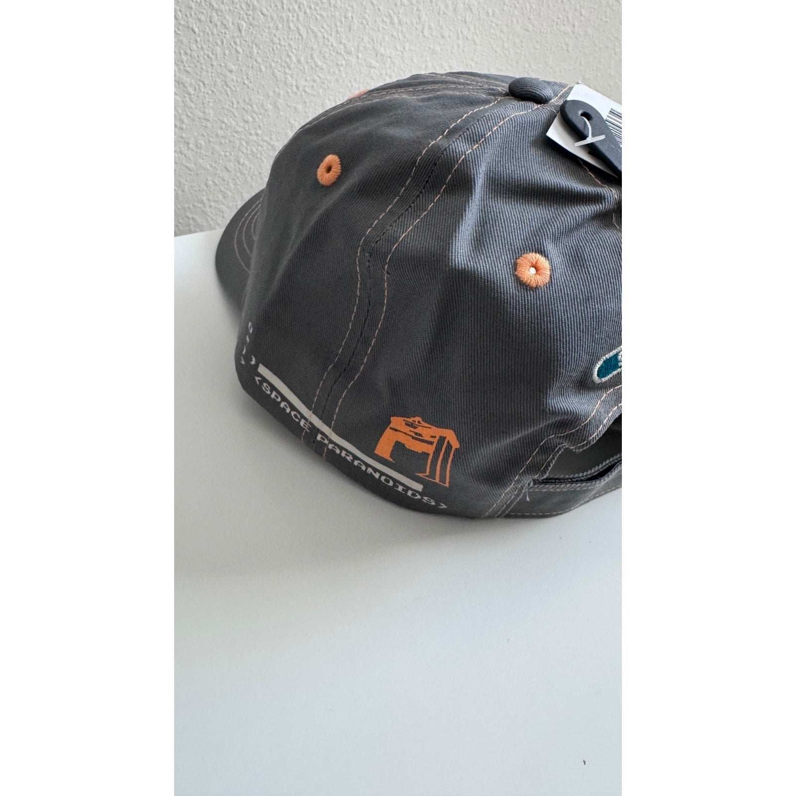 Disney Parks Tron Flynn's Top Score Club Gray Hat Baseball Cap Adult Size NEW