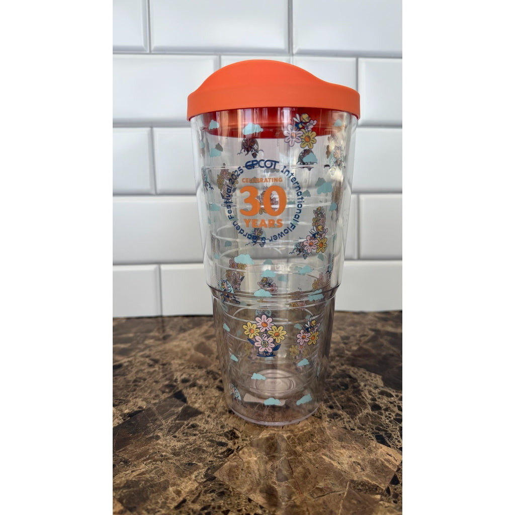 NEW Disney Tervis Tumbler - 2025 Epcot Flower & Garden "Spike the Bee" - 24oz