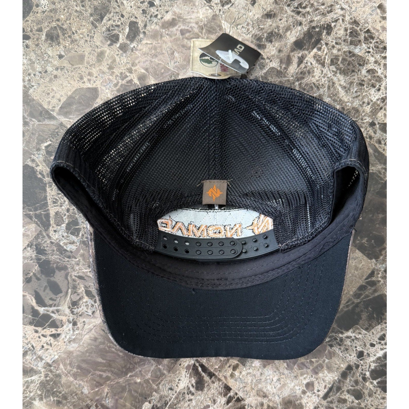Nomad Mossy Oak Camo Snapback Hunting Trucker Cap NWT