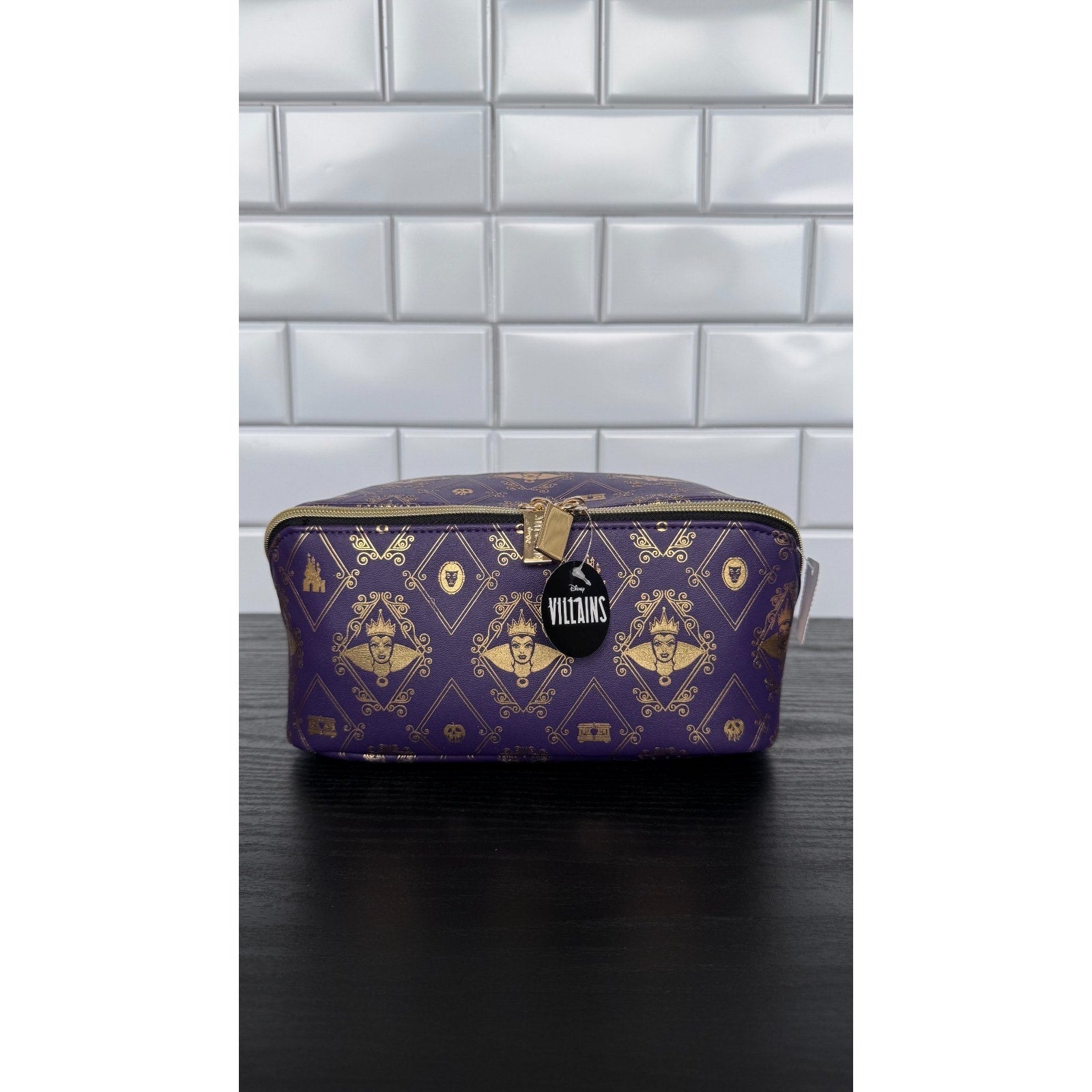 Bath & Body Works Disney Villains Evil Queen Cosmetic Bag NWT