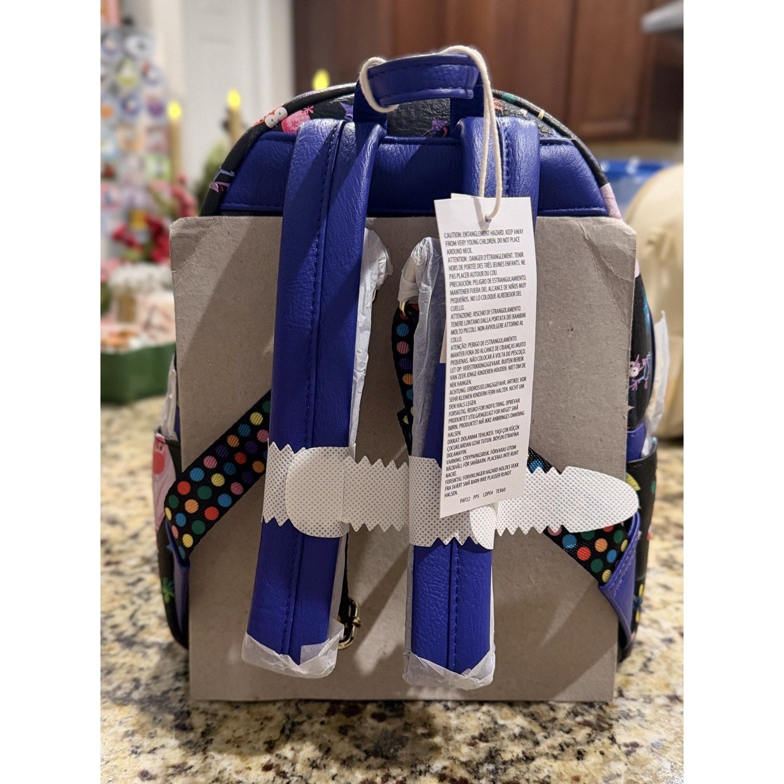 NWT Disney Parks x Loungefly 2025 Pixar Inside Out 2 Mini Backpack
