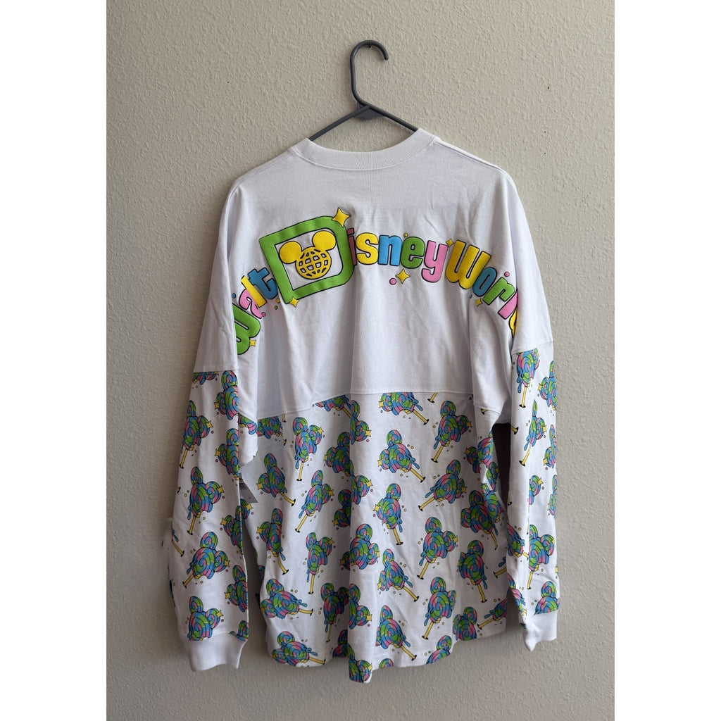 NWT Disney World x Spirit Jersey Disney Eats Lollipop Adult Large