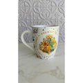 Harry Potter Hogwarts Crest Ceramic Coffee Mug 25oz Silver Buffalo New