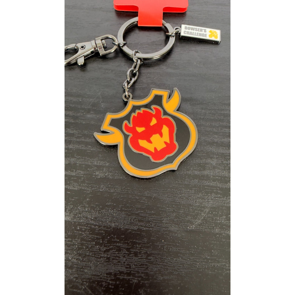 Universal Studios Super Nintendo World Bowsers Challenge Keychain NEW
