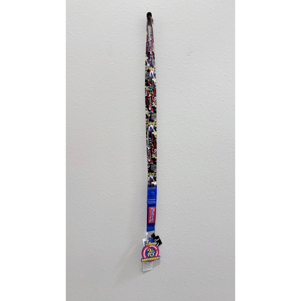 Disney Parks Pin Trading 25th Anniversary Lanyard NEW Collector Edition