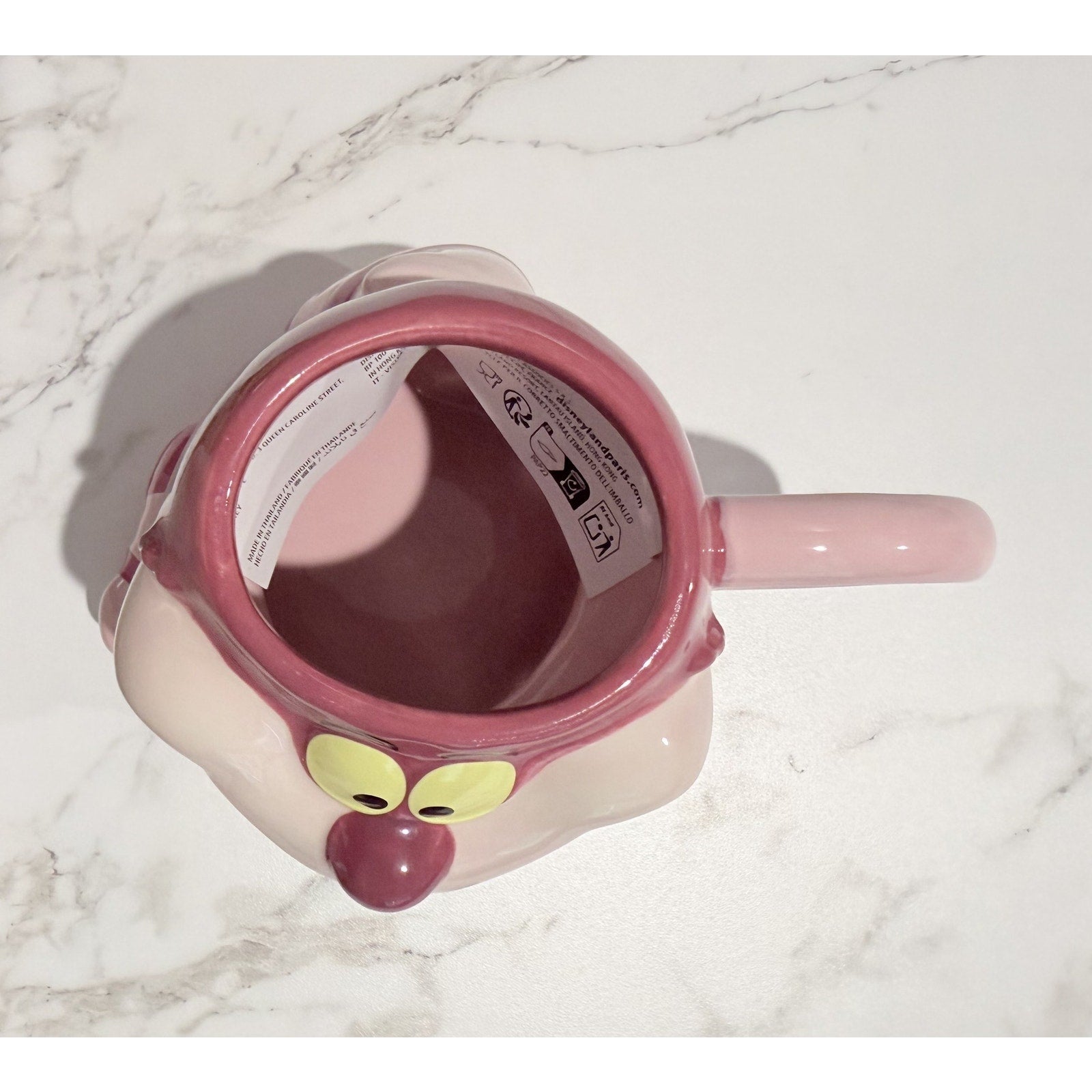 Disney Parks Alice in Wonderland Cheshire Cat Sculpted Coffee Mug 19oz NEW