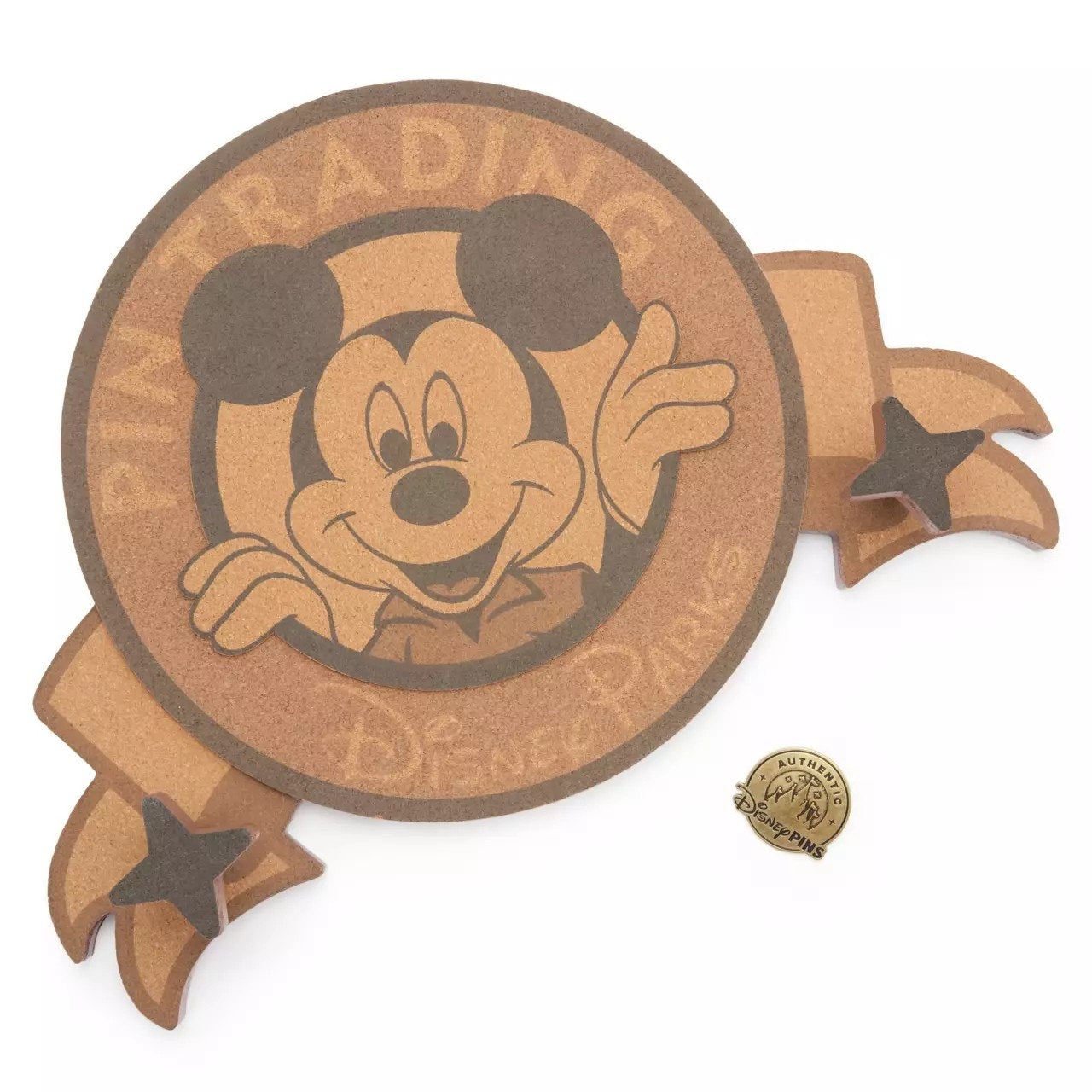 Disney Pin Trading 25th Anniversary Cork Pin Board Limited Release Pin NIB