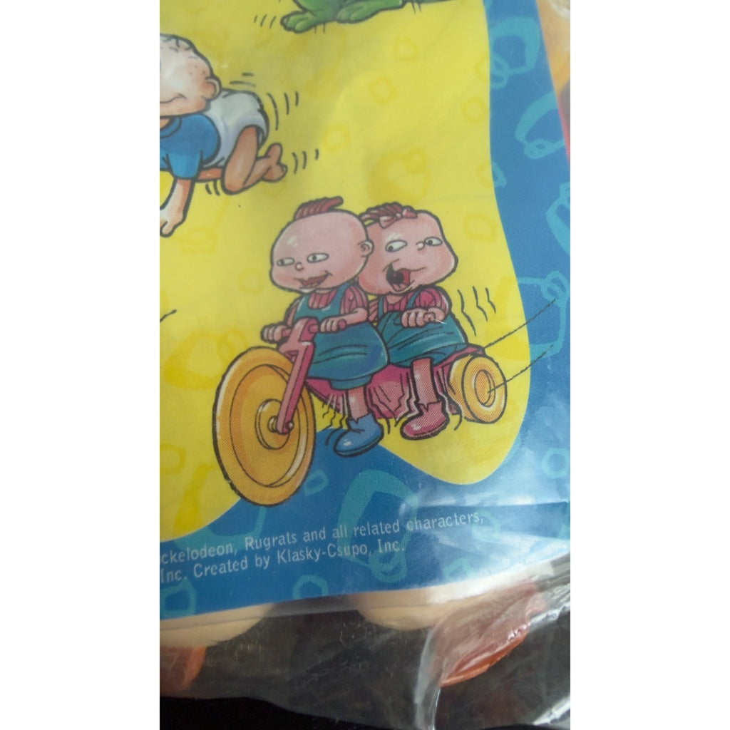 Vintage 1998 Burger King Rugrats Movie Toy - Phil and Lil on Trike