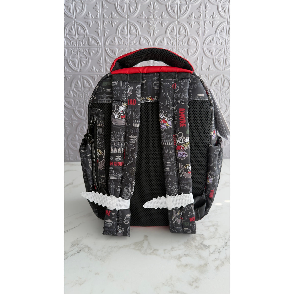 Disney Parks Lug Epcot Italy World Showcase Hopper Shorty Backpack Mickey NWT