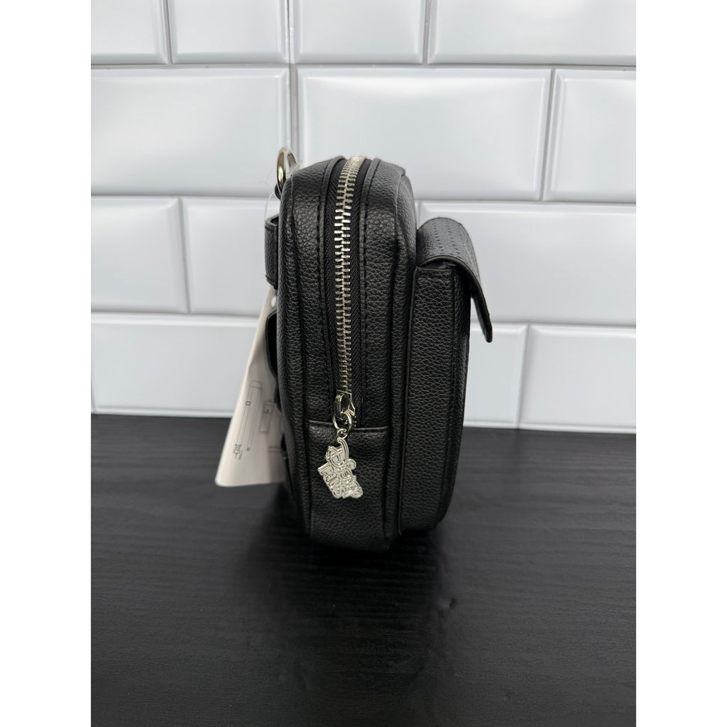 Disney Parks Mickey Mouse Black Pin Trading Pouch NWT
