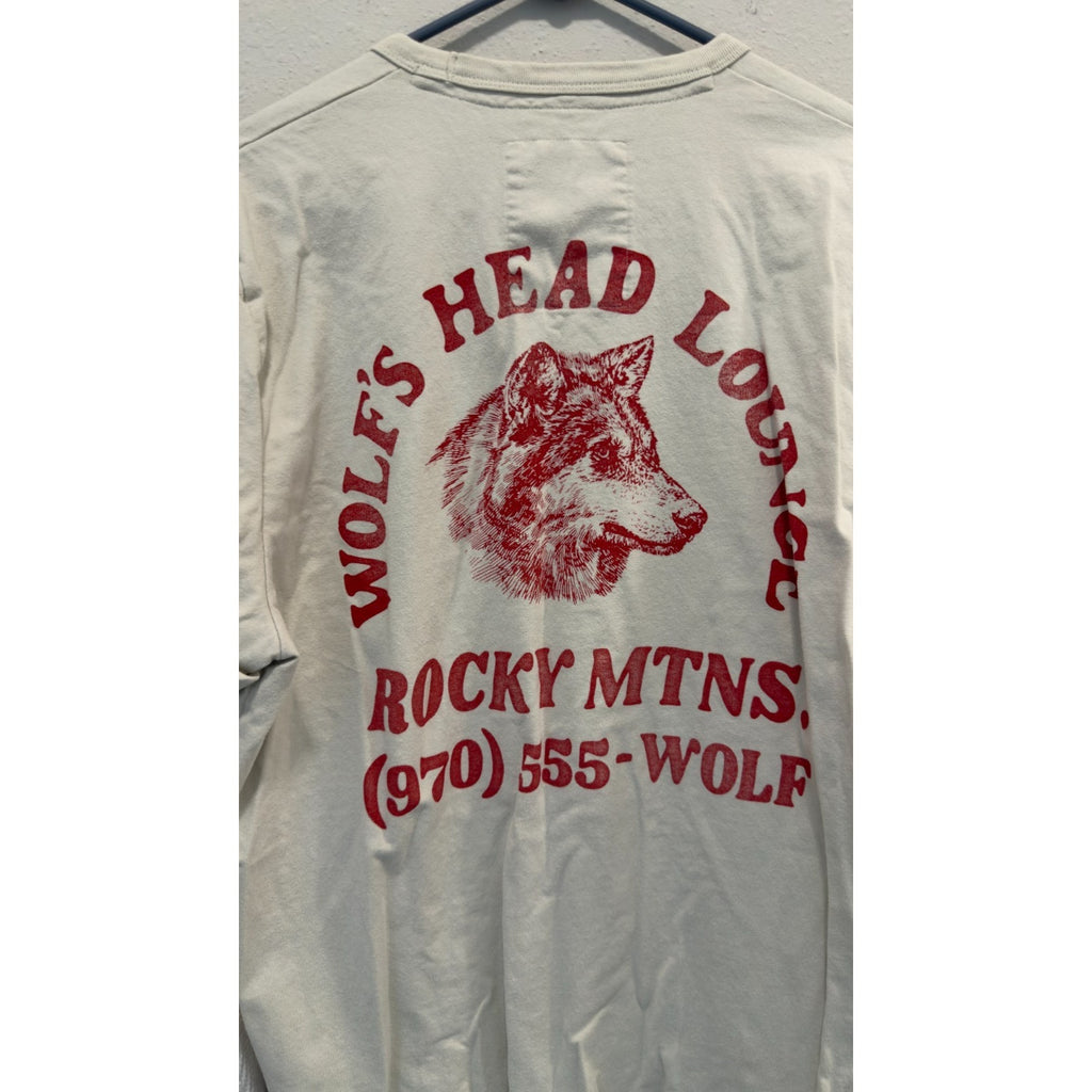 Hollister Layered Long-Sleeve Wolf’s Head Lounge Graphic Tee - Men’s Large NWT
