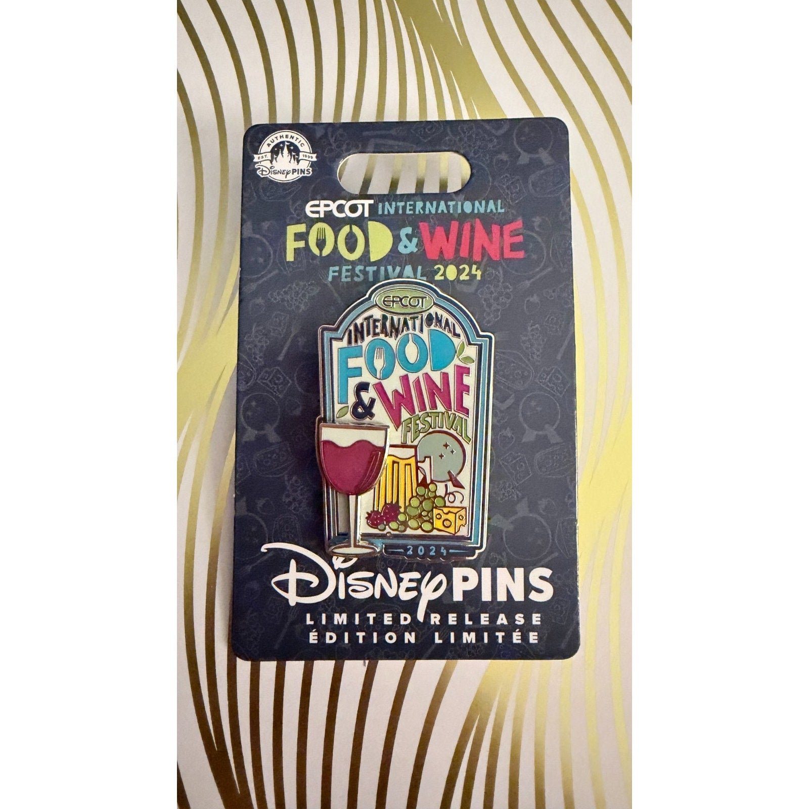 Disney Parks 2024 EPCOT Food & Wine Festival Limited Release Pin