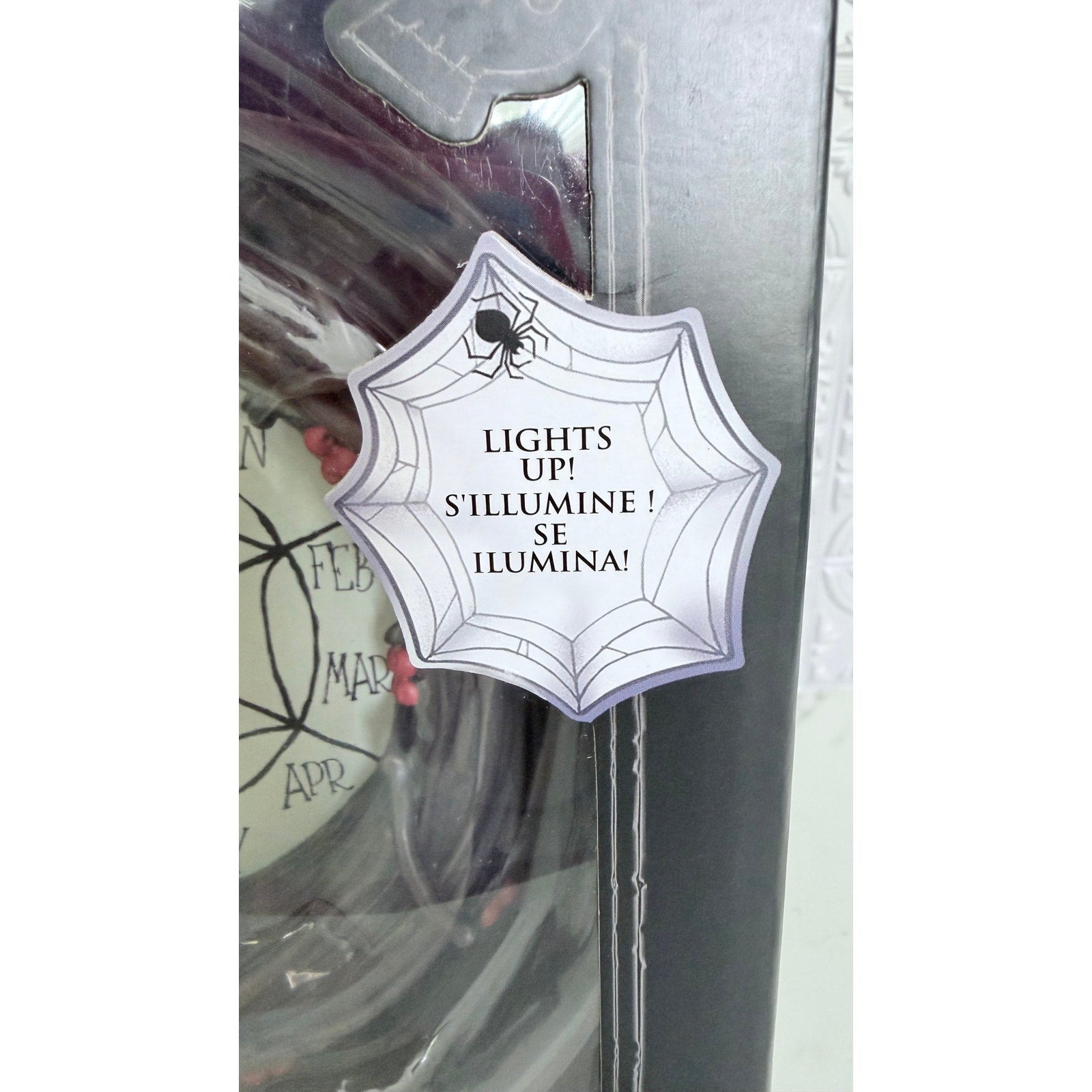 NEW Disney The Nightmare Before Christmas Light-Up Countdown Calendar Wreath