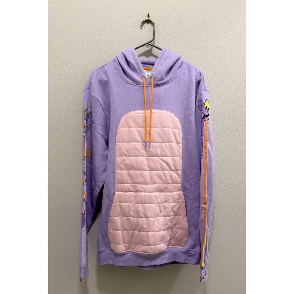 NEW Disney Parks EPCOT Figment Cosplay Pullover Hoodie - Adult Large