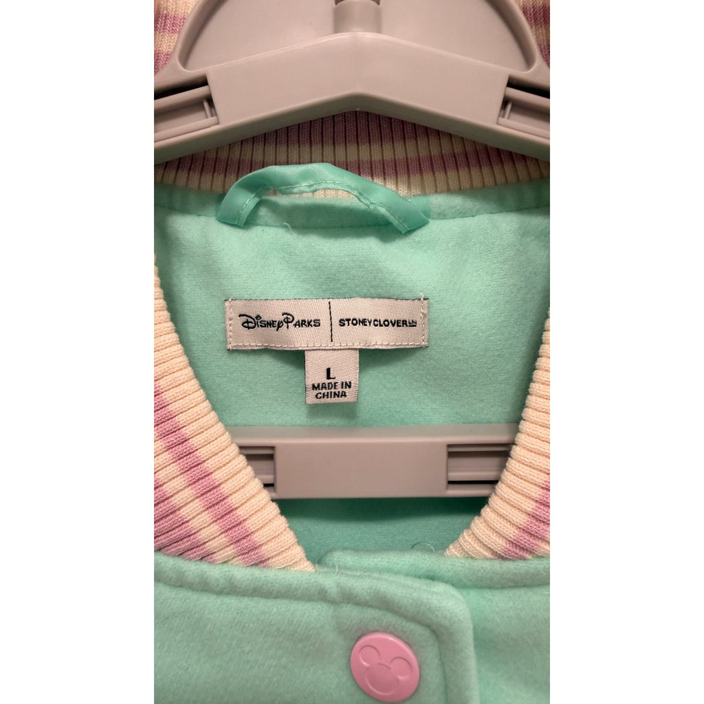 Disney Parks x Stoney Clover Lane "It’s A Small World" Varsity Jacket Large NWT