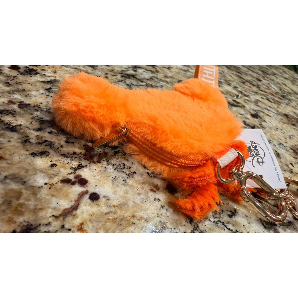 NWT 2025 Disney Parks Inside Out 2 Anxiety Dual Pouch Wristlet Wallet Bag Charm