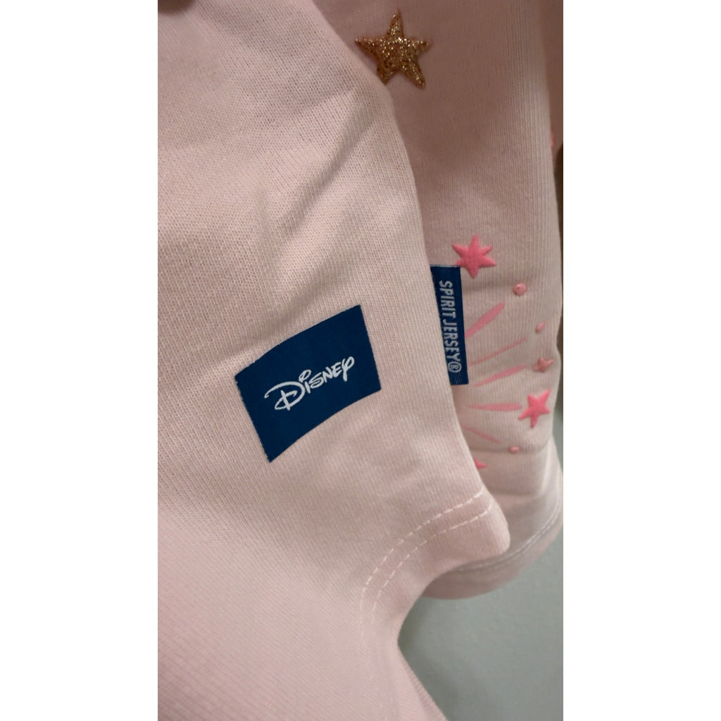 Disney Spirit Jersey Walt Disney World Balloons Rose Gold Sequins Large NWT