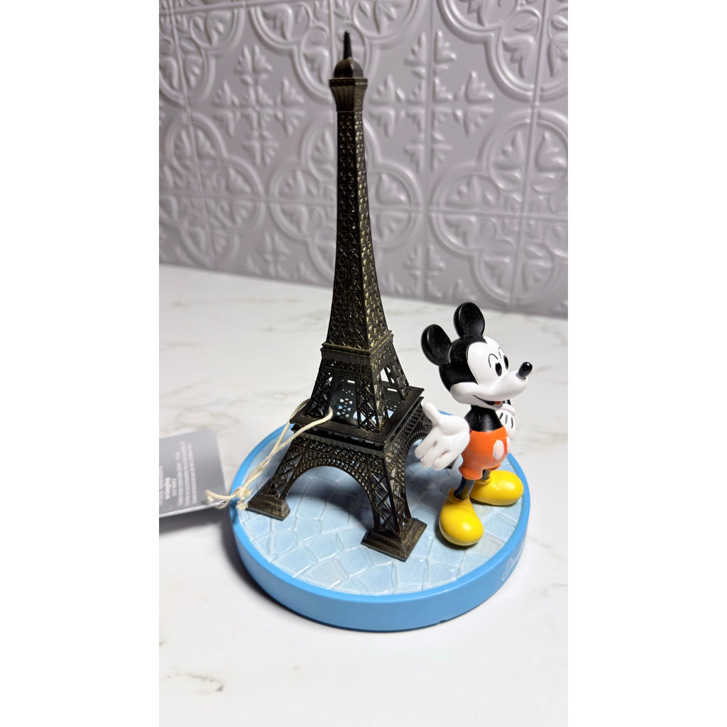Disneyland Paris Mickey Mouse Eiffel Tower Figure Souvenir Collectible NEW