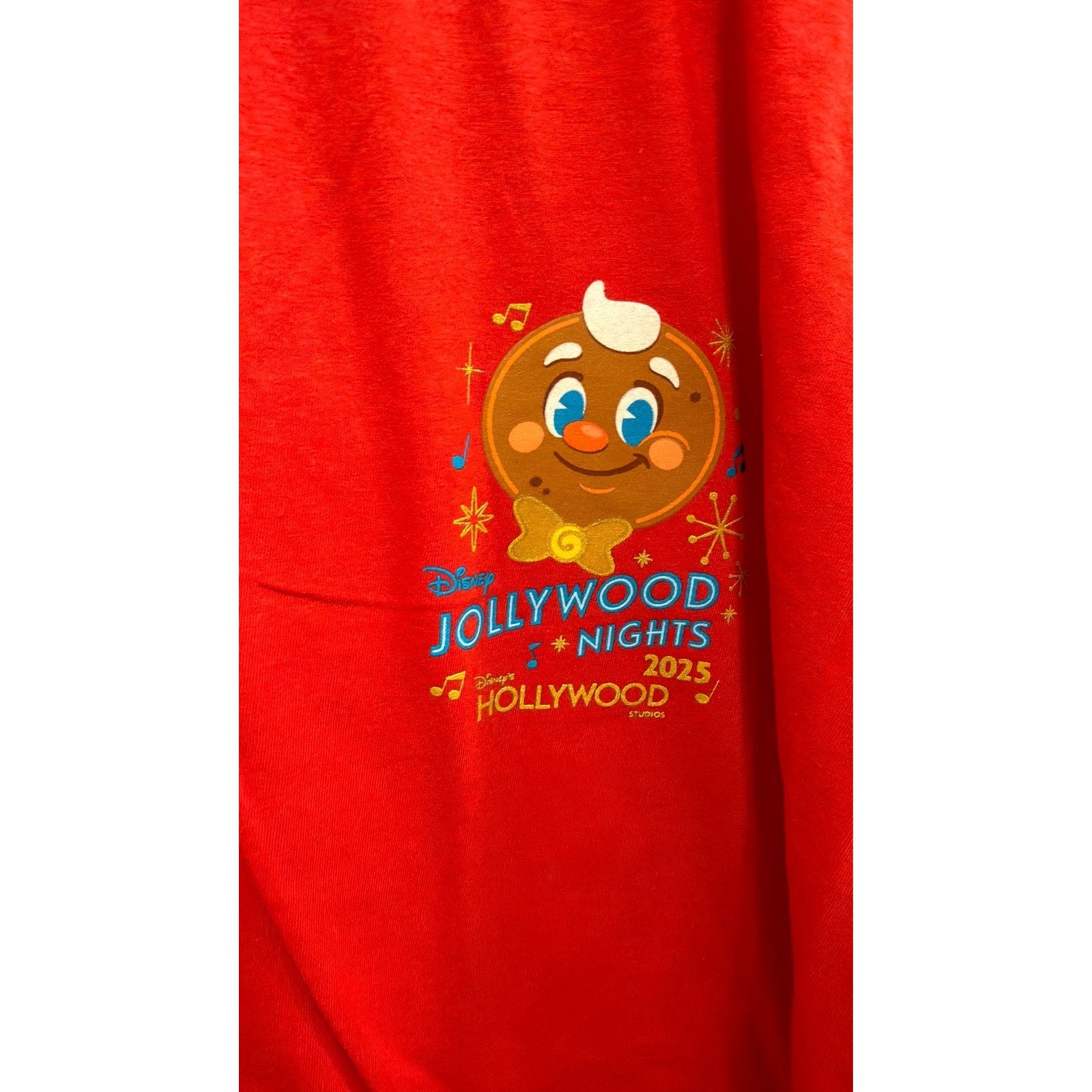 Walt Disney World 2025 Disney Jollywood Nights T-shirt Adults Large NWT