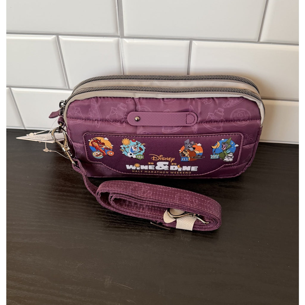 Disney Parks x Lug runDisney Wine & Dine Half Marathon Belt Bag / Fanny Pack NEW