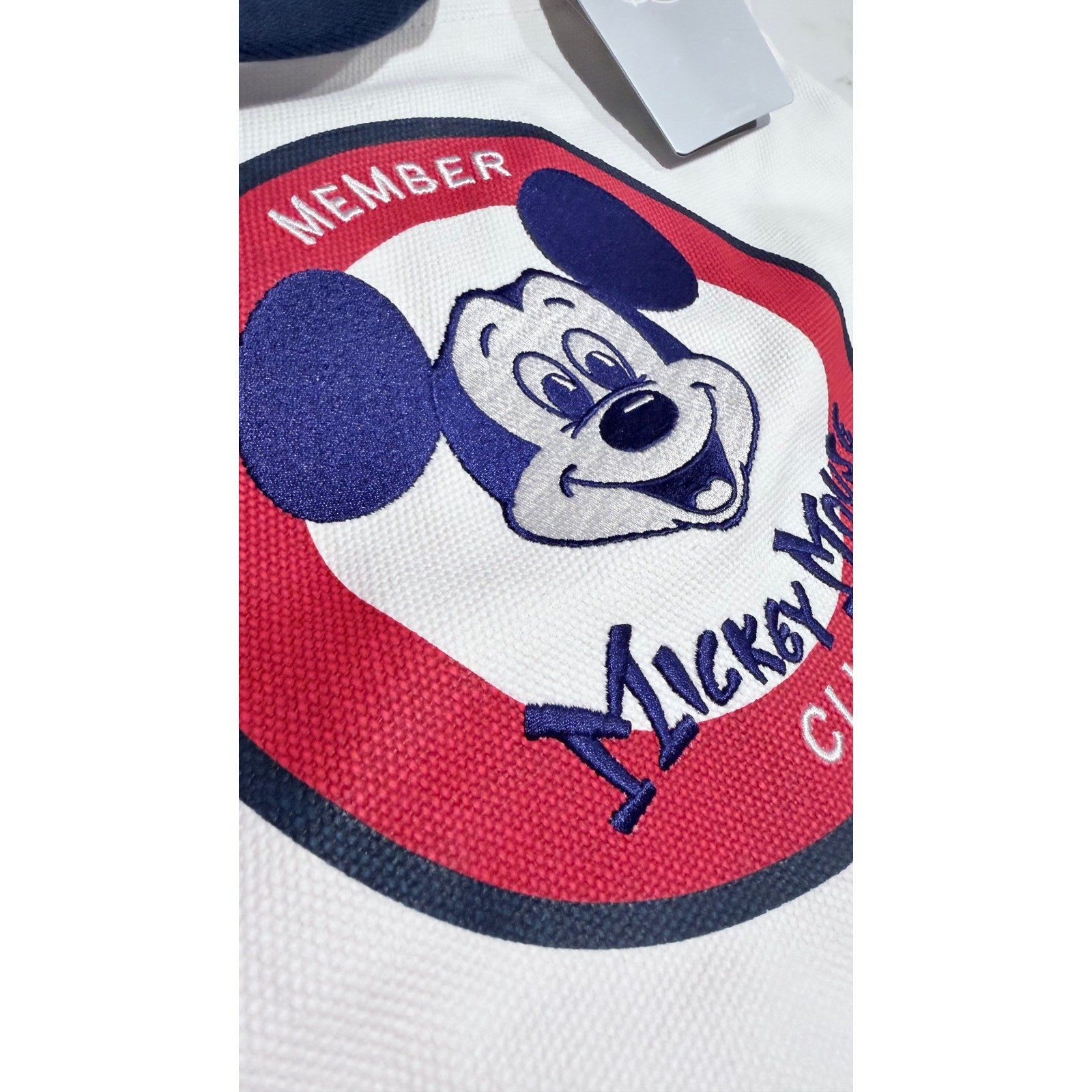 Disney The Mickey Mouse Club 70th Anniversary Canvas Tote Bag NEW