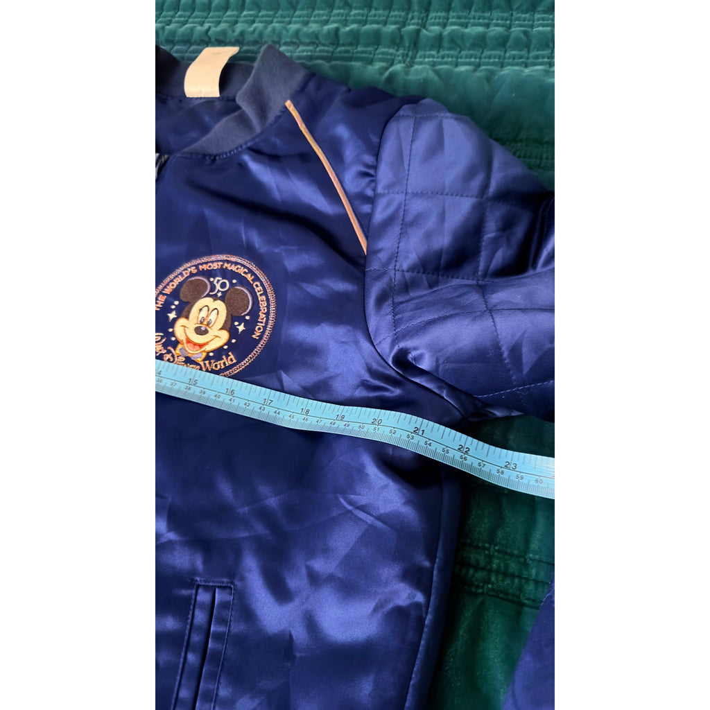 Walt Disney World 50th Anniversary Women's Bomber Jacket Large