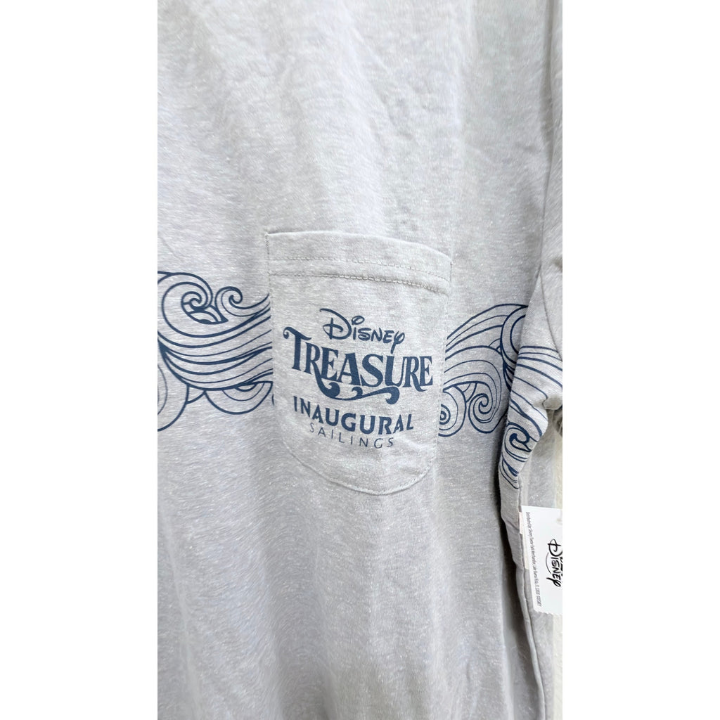 NWT Disney Cruise Line Disney Treasure Inaugural Season Tee Men's Large