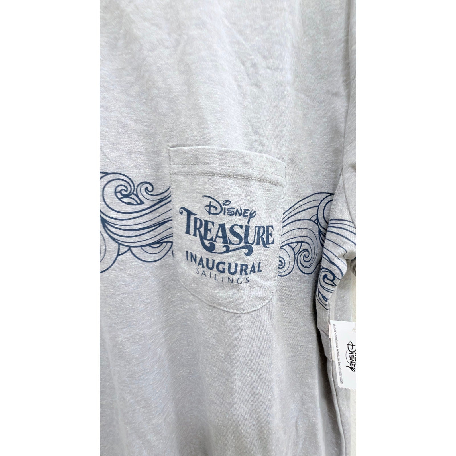 NWT Disney Cruise Line Disney Treasure Inaugural Season Tee Men's Large
