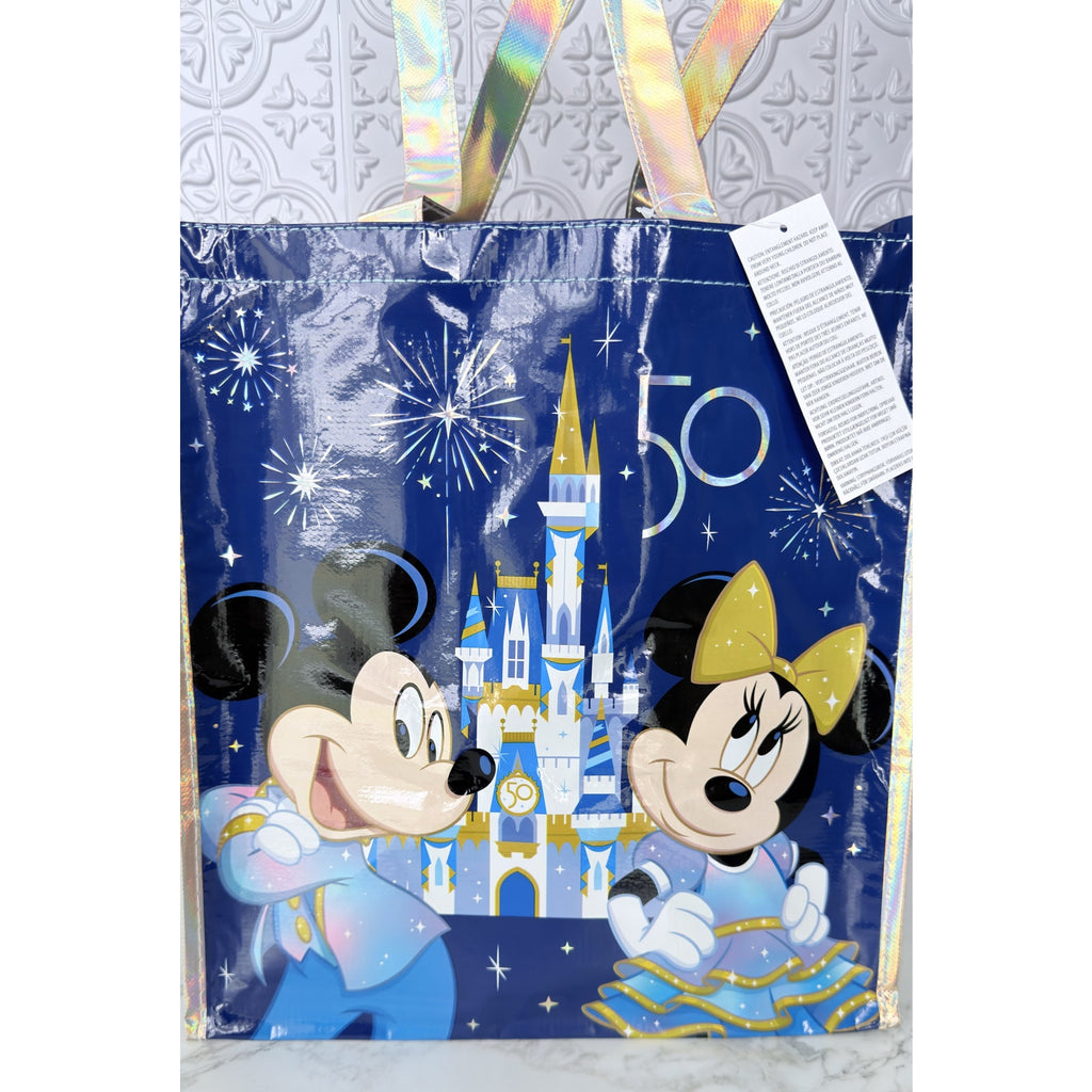 Walt Disney World 50th Anniversary Reusable Tote Bag - Large