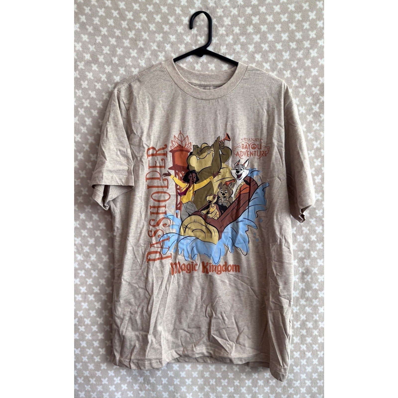 Tiana’s Bayou Adventure Passholder T-shirt | Adult Large (NWT)
