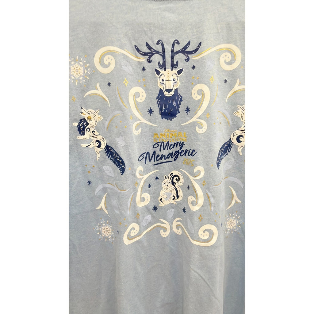 Disney Parks Animal Kingdom Merry Menagerie 2025 T-Shirt - Large - NWT