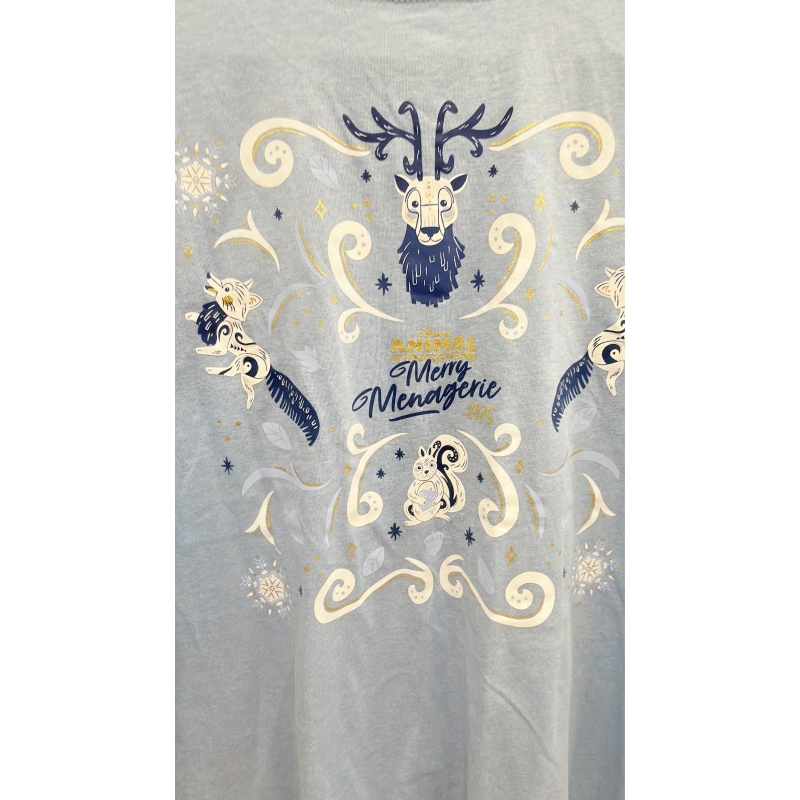 Disney Parks Animal Kingdom Merry Menagerie 2025 T-Shirt - Large - NWT