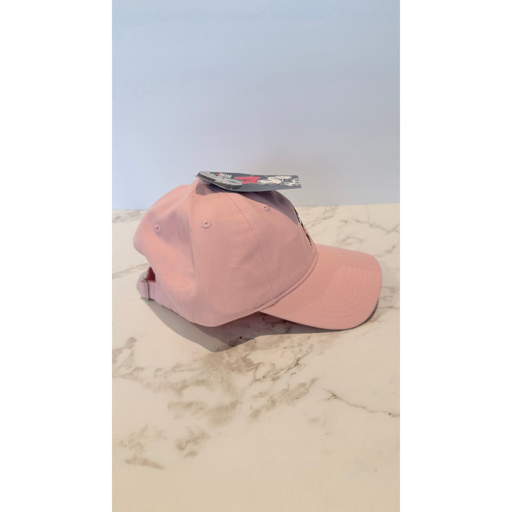 NEW Disney Minnie Mouse Pink Embroidered Adjustable Dad Hat
