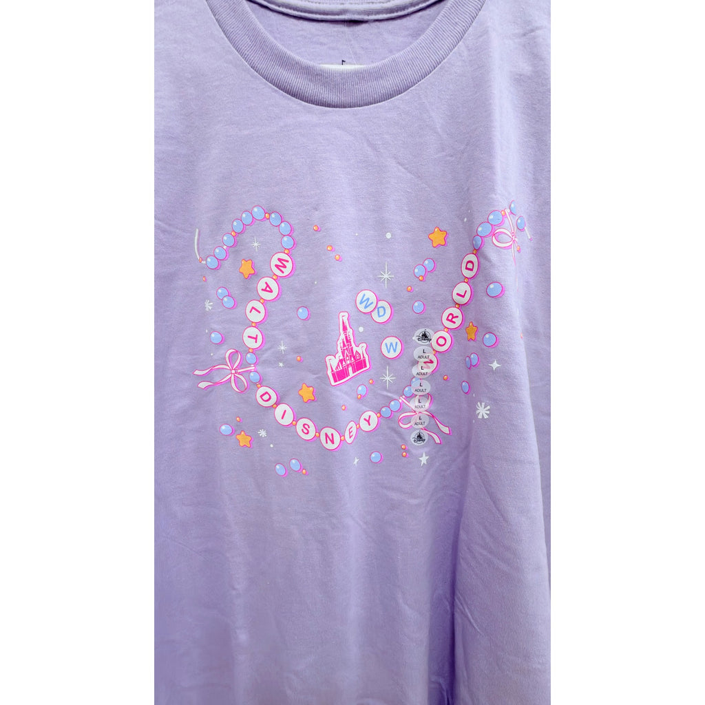 NWT Disney Parks 2025 Walt Disney World Friendship Bracelet Tee - Large