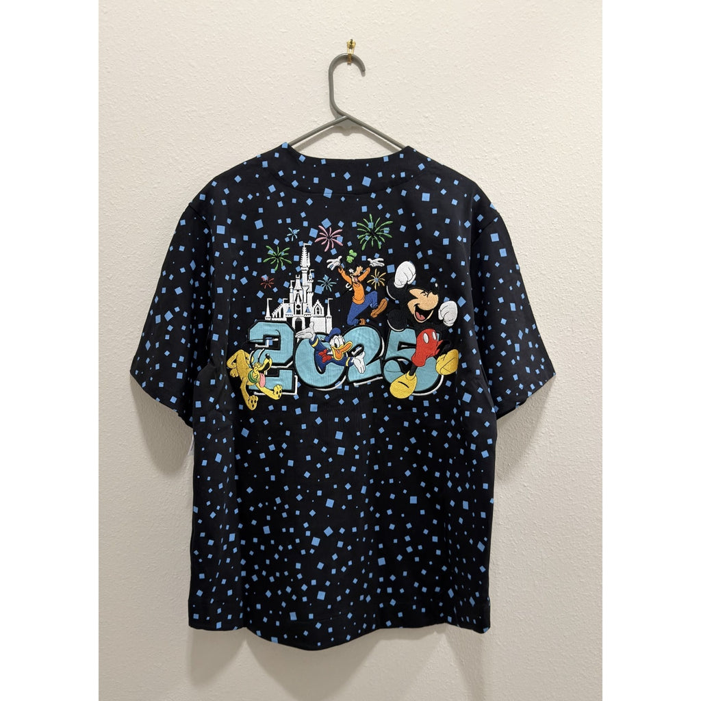 NEW Disney Parks 2025 Mickey and Friends 2025 Baseball Jersey - Adult Large