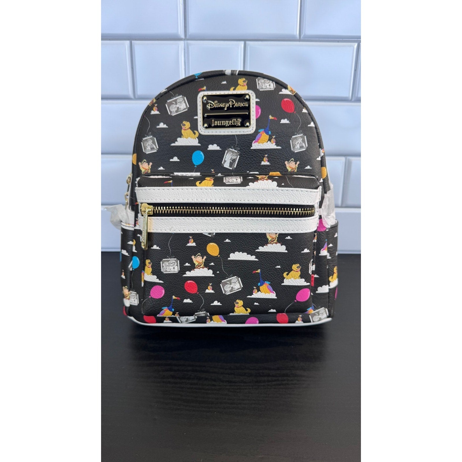 Disney Loungefly UP Mini Backpack Characters Russell Dug Carl Ellie NWT