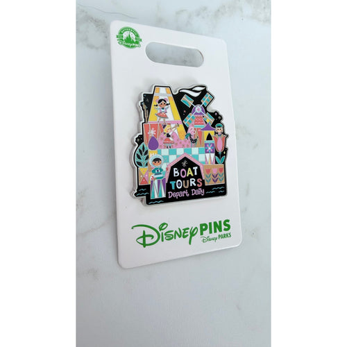 Disney Parks "it's a small world" Boat Tours Open Edition Pin NEW